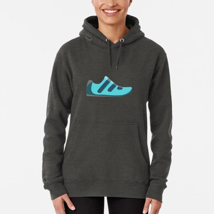 Cycling Shoe Icon Hoodie
