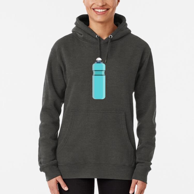 Cycling Water Bottle Icon Hoodie