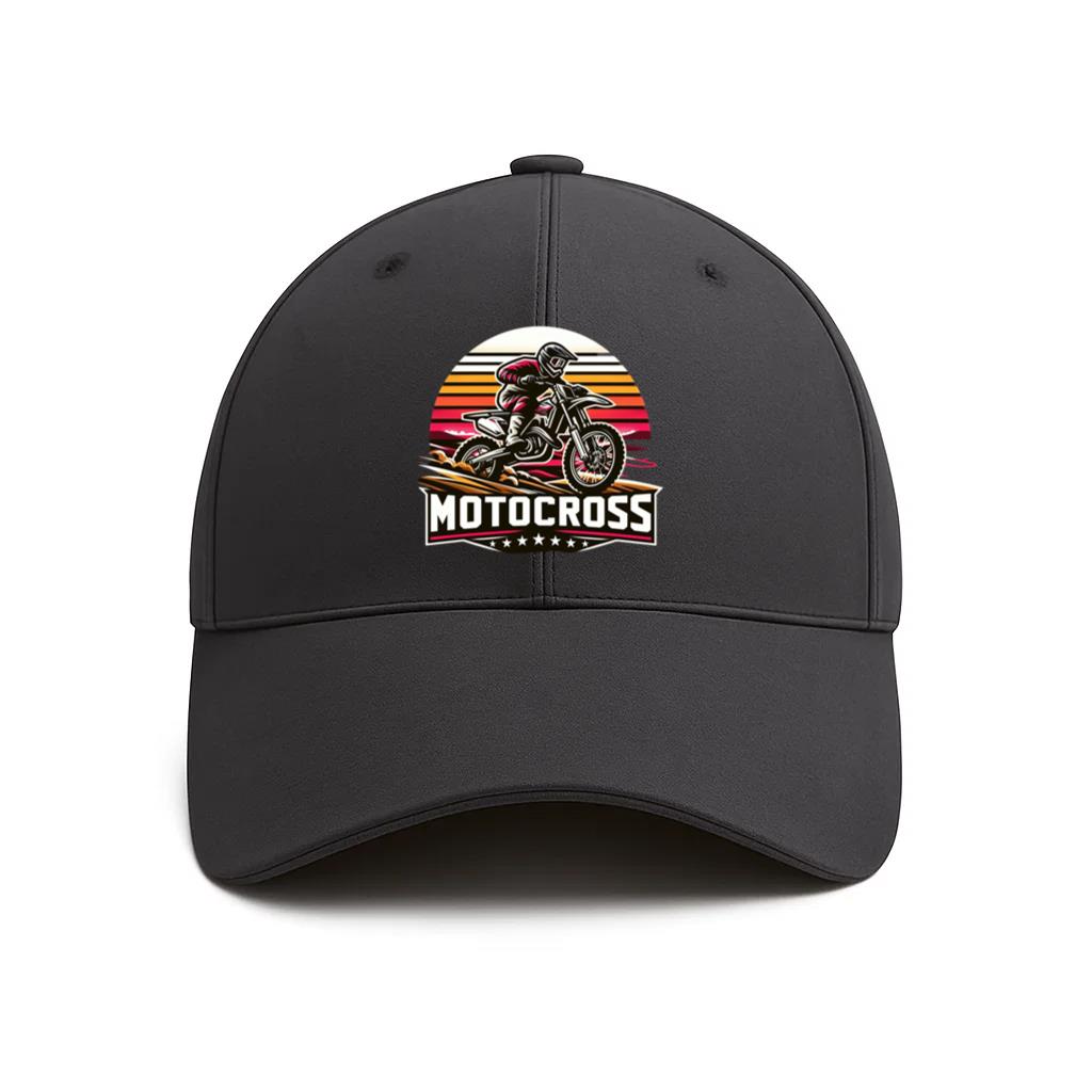 Traveler Motorbike Happy Modern Cotton Baseball Hat