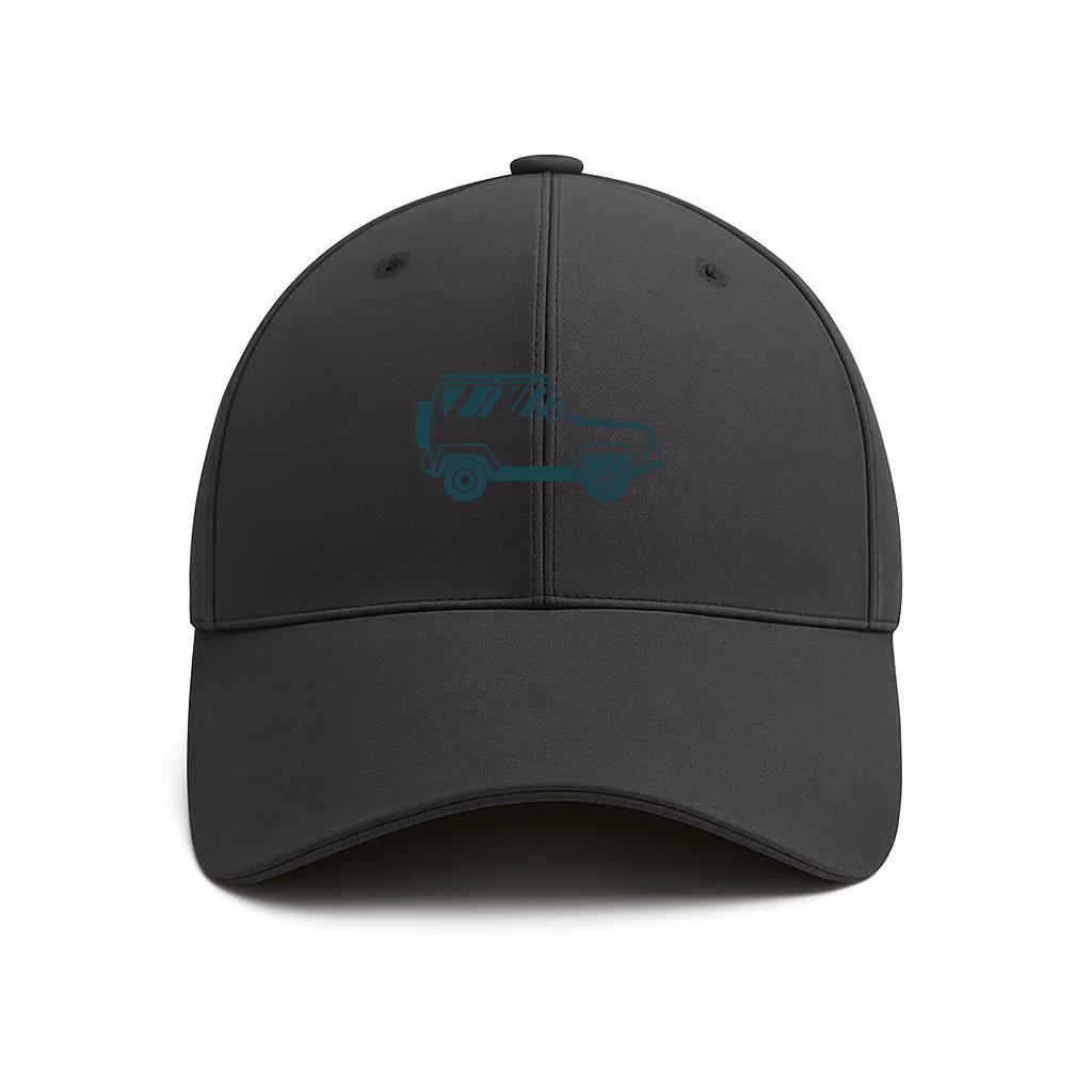 Truck Car Filled Stroke Cotton Baseball Hat