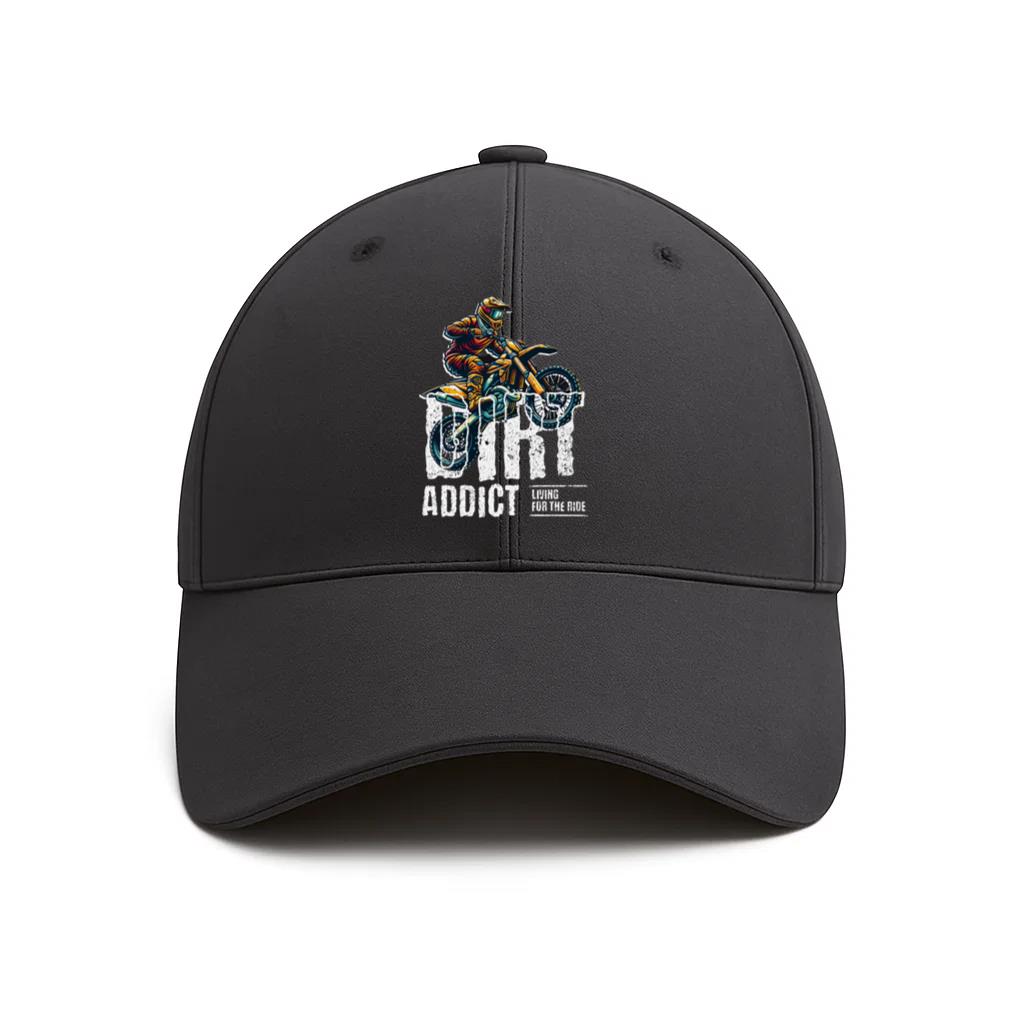 Wanderer Motorbike Peaceful Graphic Cotton Baseball Hat